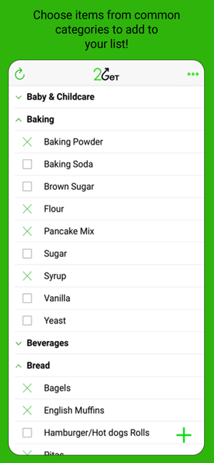 2Get - Grocery List(圖1)-速報App