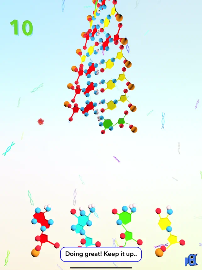 Barrel of DNA, game for IOS
