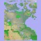 A 3D topo map of Central Canada
