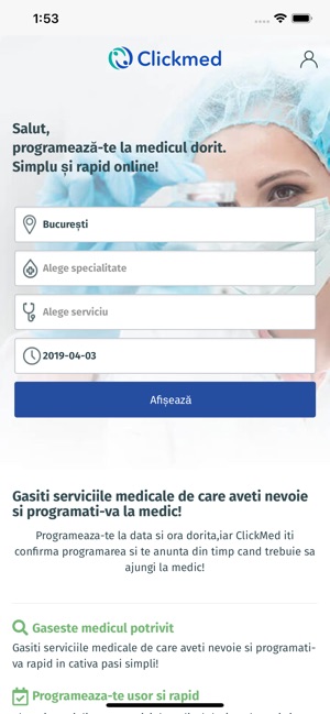 ClickMed - Programare La Medic(圖1)-速報App