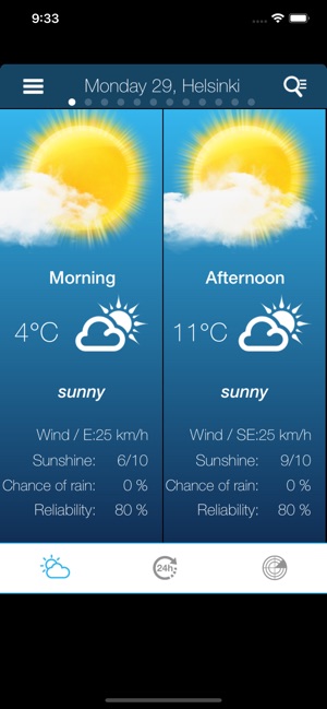 Weather for Finland(圖2)-速報App