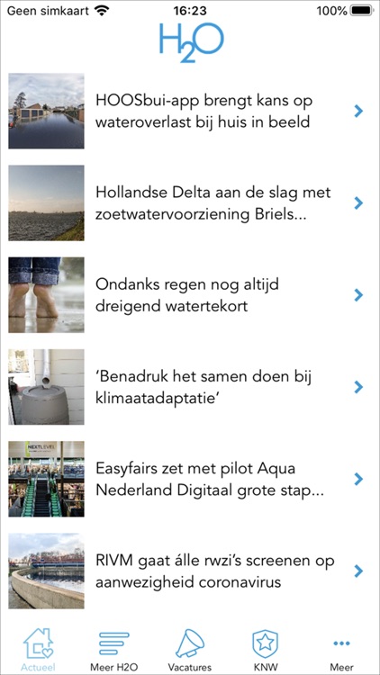 H2O Waternetwerk