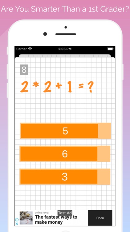 Annoying Math Game