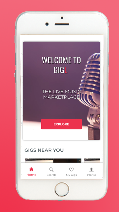 How to cancel & delete Gigl - Live Music Gig Guide from iphone & ipad 1