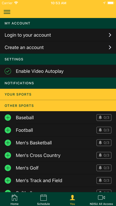 How to cancel & delete NDSU Athletics from iphone & ipad 3