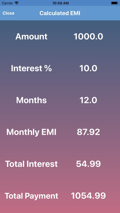 EMI Calculator