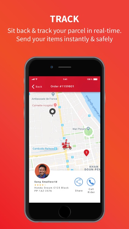 Rushero - Fast Delivery App screenshot-4