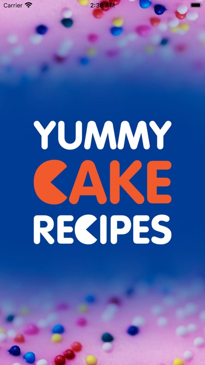 Yummy Cake Recipes