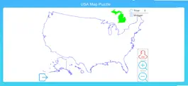 Game screenshot USA Map Puzzle Game hack