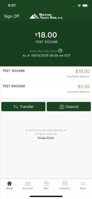 Mountain Valley Bank N A Na Usluzi App Store