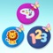 Here comes an game with music and colourful letters and numbers and colours to help you toddler learn alphabets in English