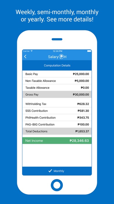 How to cancel & delete Salary PH - Salary Calculator from iphone & ipad 2