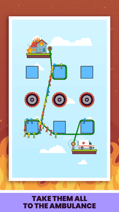 Rope Rescue Puzzle screenshot 3