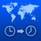 The Time Traveler iPhone application provides the user the capability to view the current local time at locations around the world, with the added bonus that the local time can be adjusted