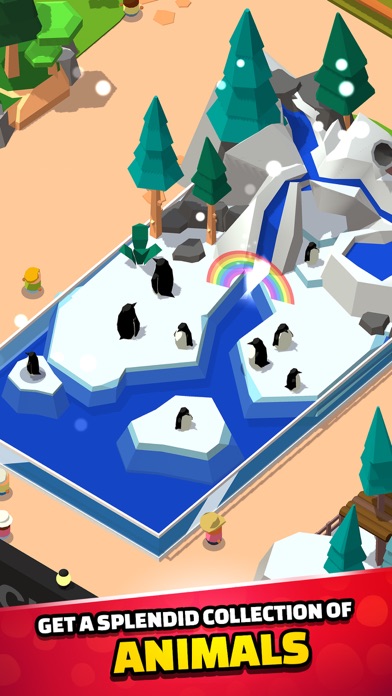 Idle Zoo Tycoon 3D screenshot 2