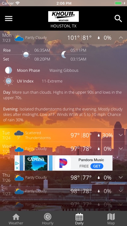 Houston Area Weather from KHOU screenshot-4