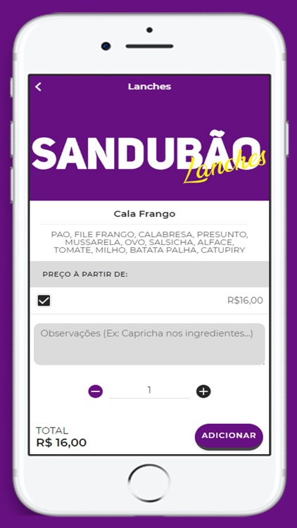 Sandubao Lanches screenshot-3