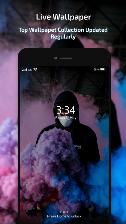 Live Wallpaper -HD Theme Maker screenshot-7