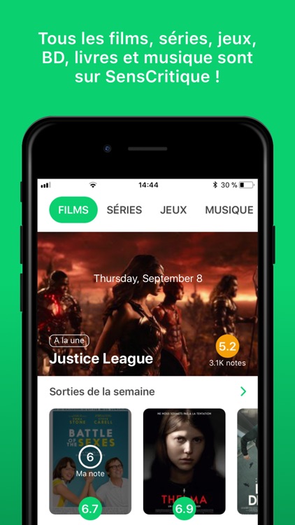 SensCritique - Films, Séries..