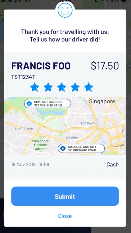 ComfortDelGro Booking App screenshot-7