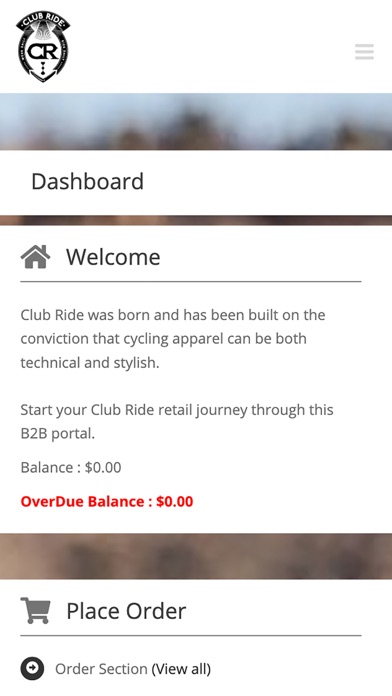 Club Ride Apparel screenshot 2