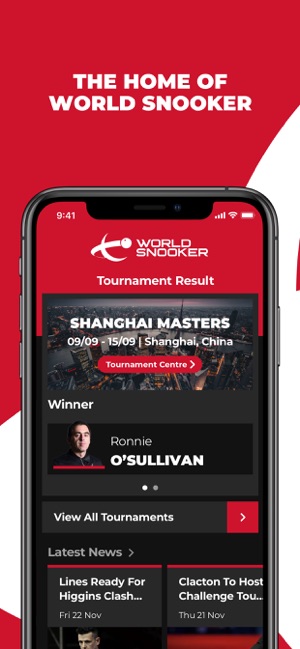 World Snooker Tour(圖1)-速報App