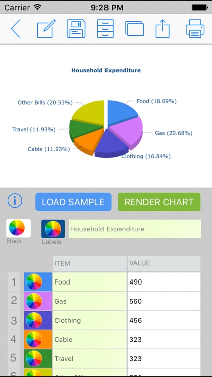 Chart Maker App screenshot-3