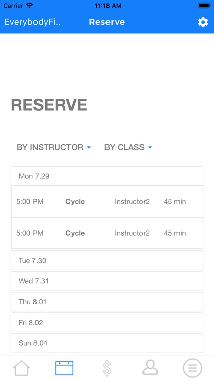 EverybodyFights Booking