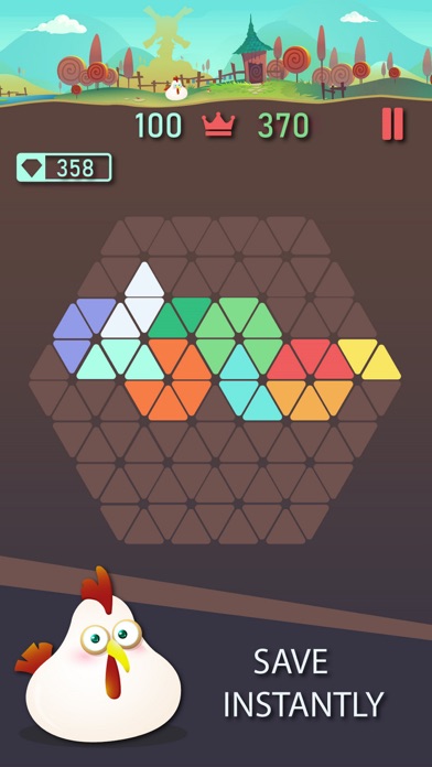 Trigon : Triangle Block Puzzle Screenshot 5