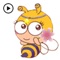 Bibi The Cute Bee Sticker