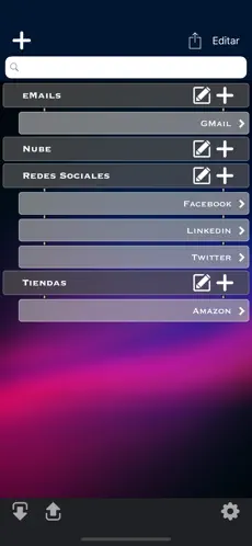 Captura de Pantalla 1 Password Control iphone