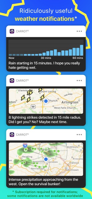 CARROT Weather(圖3)-速報App