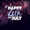 Animated 4th Of July Sticker