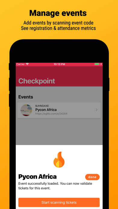 Checkpoint By eGotickets screenshot 2
