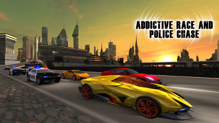 Addictive Race  Police Chase
