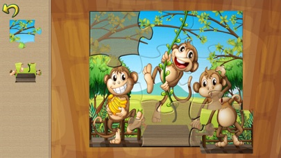 Wild animals kids puzzle games screenshot 2