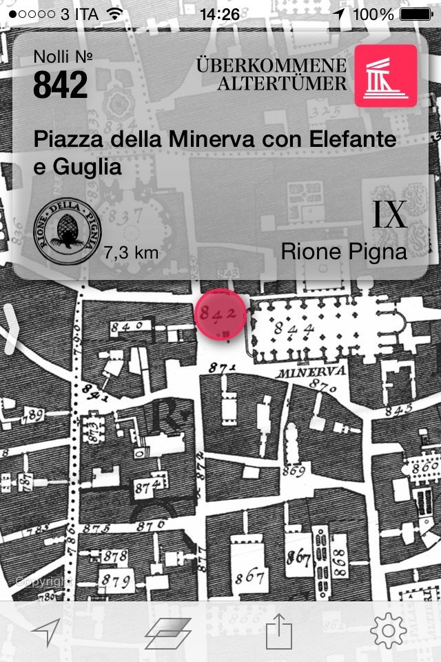 Nolli - Navigate Rome in 1748 screenshot 2