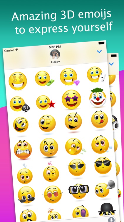 3D Emoji Stickers for iMessage