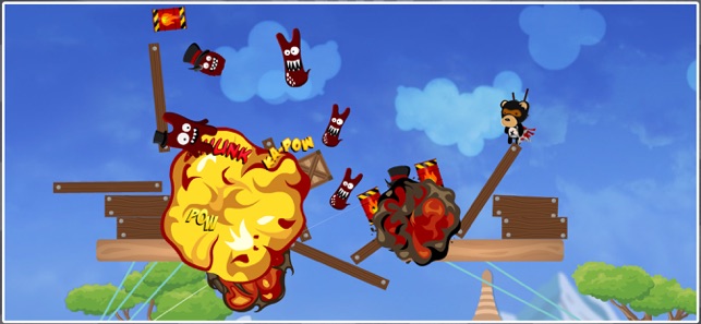 Ninja Bear: Slingshot Shooter(圖3)-速報App