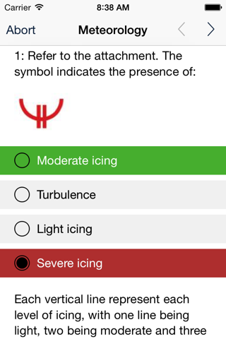 Pilot Question Database screenshot 2