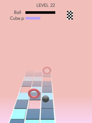 Ball VS Cube, game for IOS