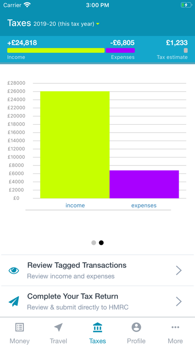 untied - personal tax app screenshot 3