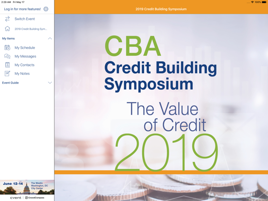 Credit Building Symposium 2019 screenshot 4
