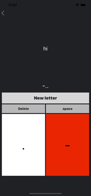 Real-time morse translator