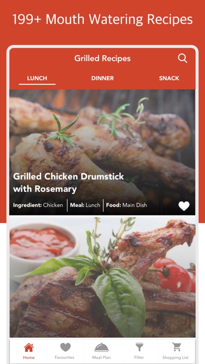 BBQ & Grilling recipes app