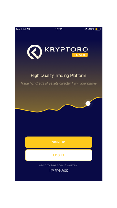 Kryptoro Trade screenshot 2