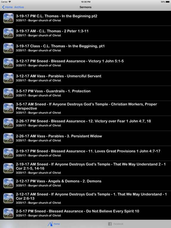 Screenshot #6 pour Borger Church of Christ