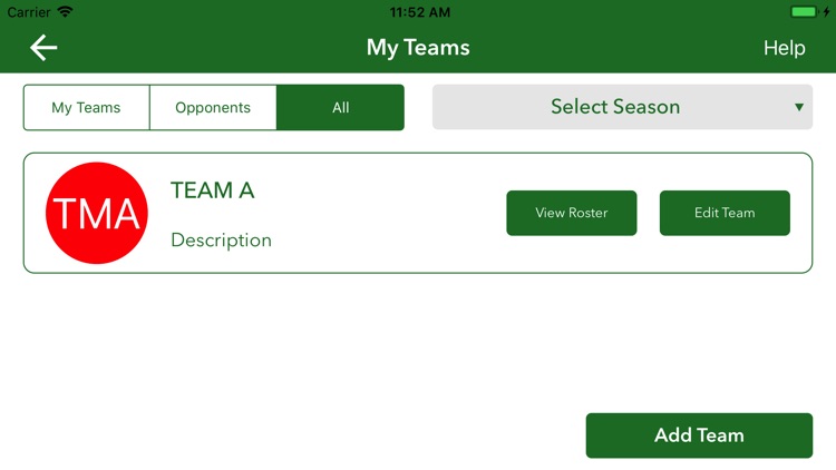 iTrackLacrosse -Lacrosse Stats