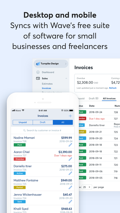 Wave Invoicingのおすすめ画像7