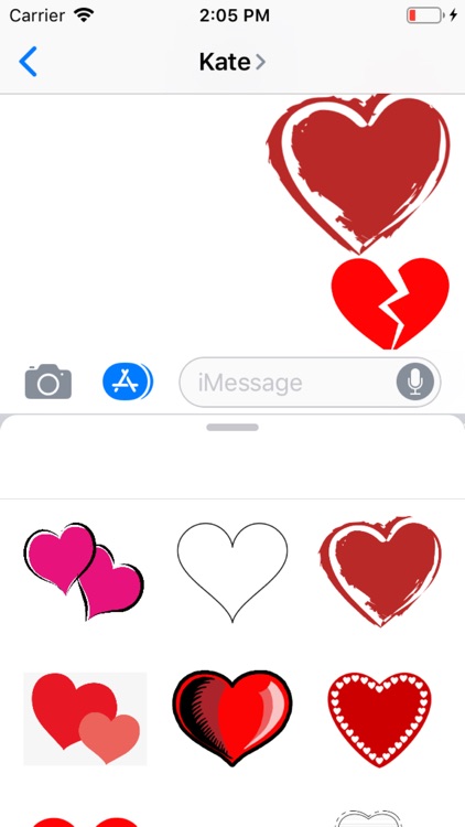 Hearts-Emojis Stickers